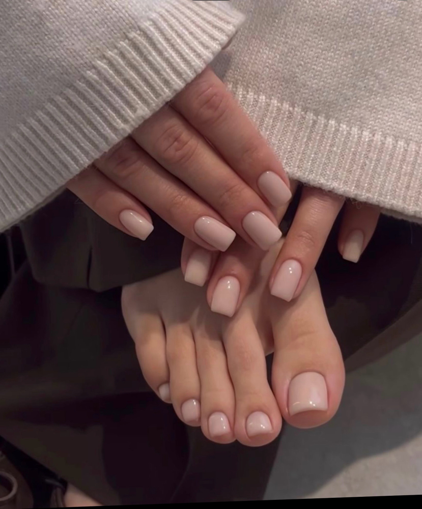 💎Diamond Mani/Pedi (gel polish) at Lilly's Beautee Bar in Ferndale, MI