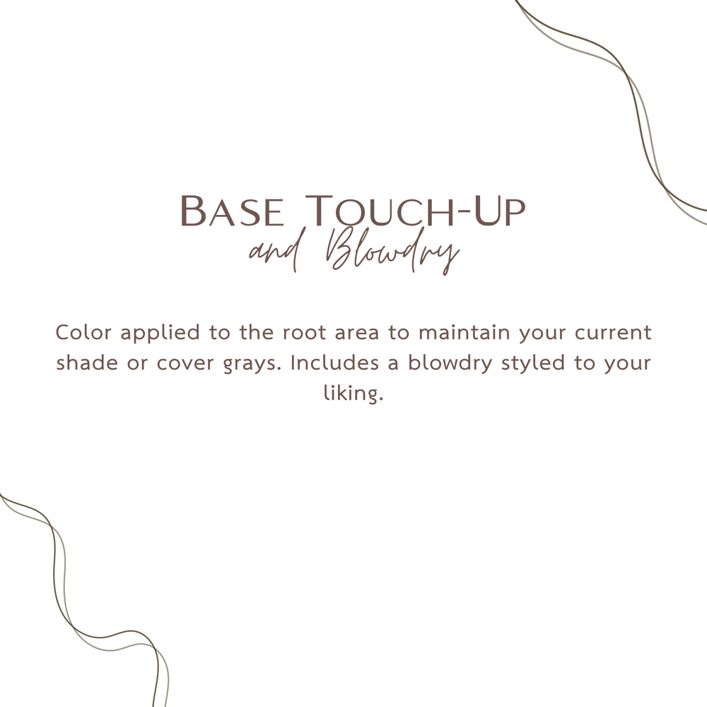 Base Touch-Up & Blowdry at Bloom by Rossy in South Elgin, IL