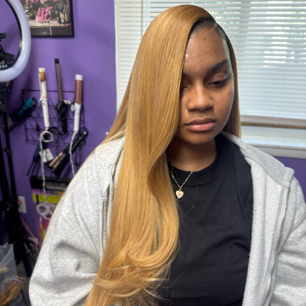Quick Weave Leave Out at Chanele Xtensions in Millville, NJ