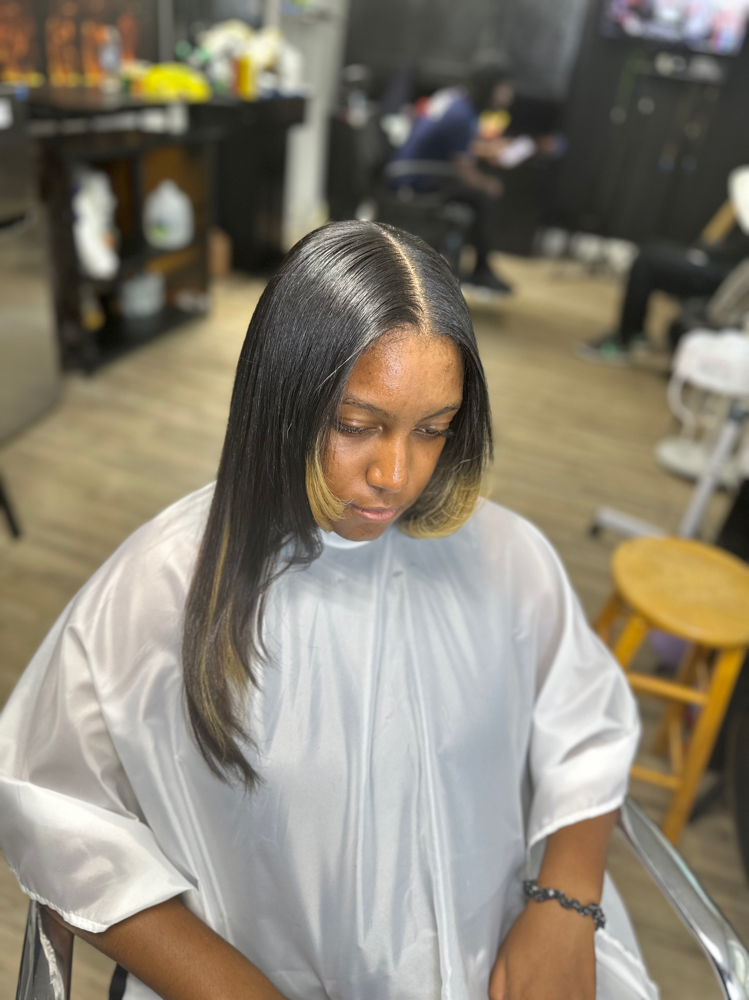 Kids Silk Press at MinkMansionChicago in Hazel Crest, IL