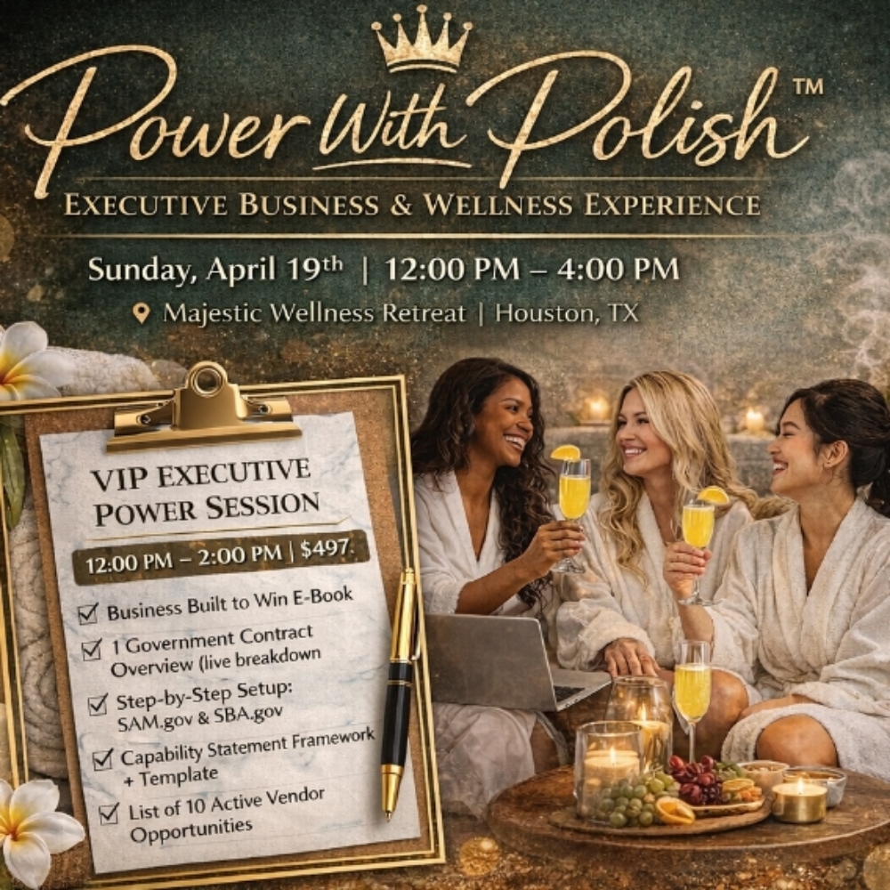 Power With Polish at Majestic Wellness Retreat LLC in Houston, TX