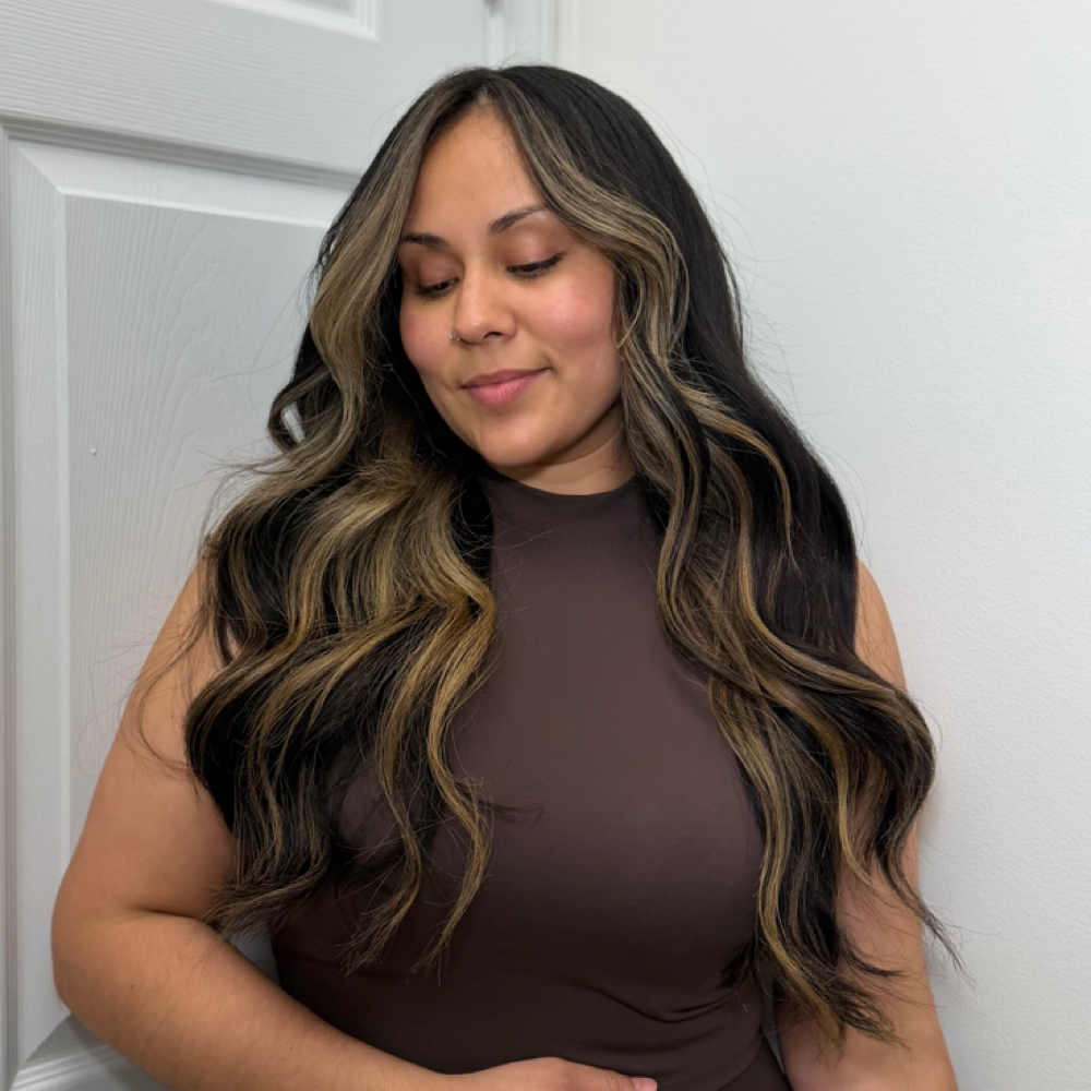 Peek-a-Boo Color at Luxe Beauty House in Gainesville, GA