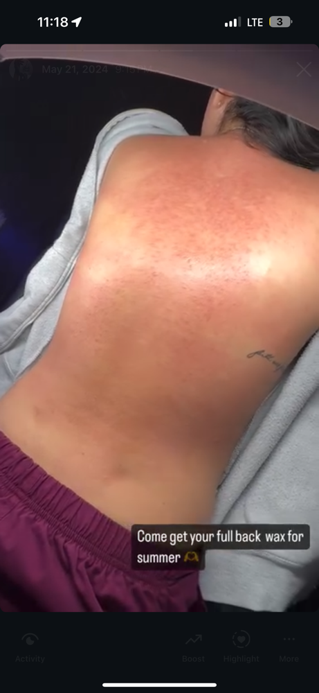 Back Wax