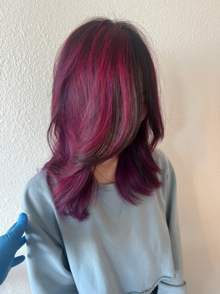 Bleach and Creative Color Touch Up