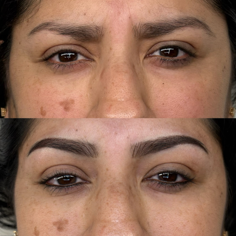 Ombre Powder Brows at LineaLuxBeauty in Chicago, IL