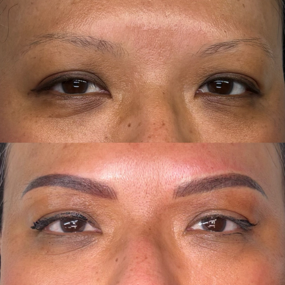 Ombre Powder Brows at LineaLuxBeauty in Chicago, IL