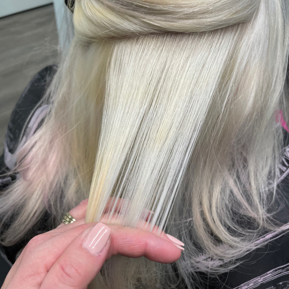 Blonding Touch Up at Salon 1027 in Feasterville, PA