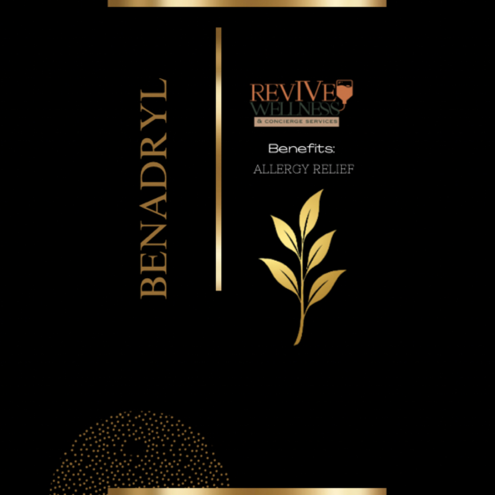Benadryl (Add-on to Drip Service) at RevIVe Wellness & Concierge Services in Houston, TX