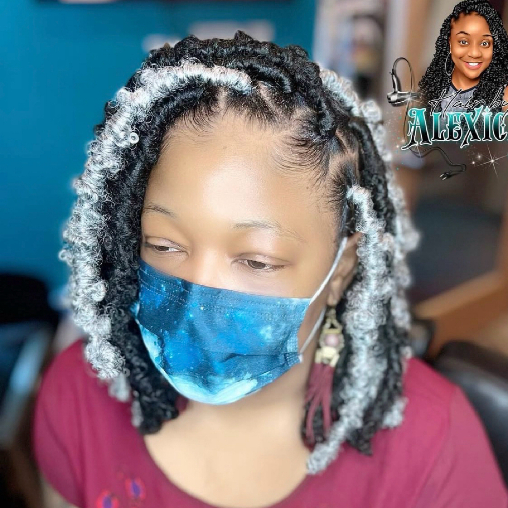 Butterfly Locs | SHORT at Hair By Alexicia LLC in Brandywine, MD