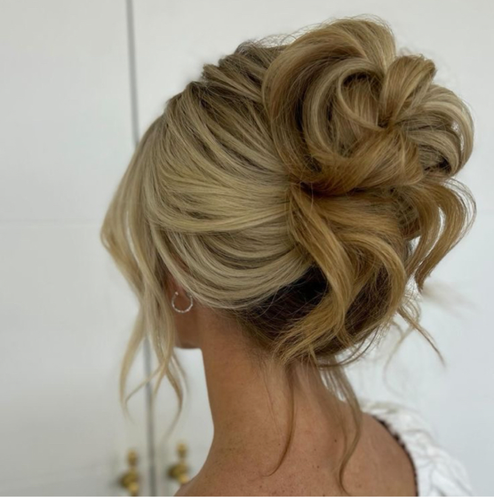 Bridal Hair Trial at Brittany George at Loft Esthetics Salon in Lambertville, MI