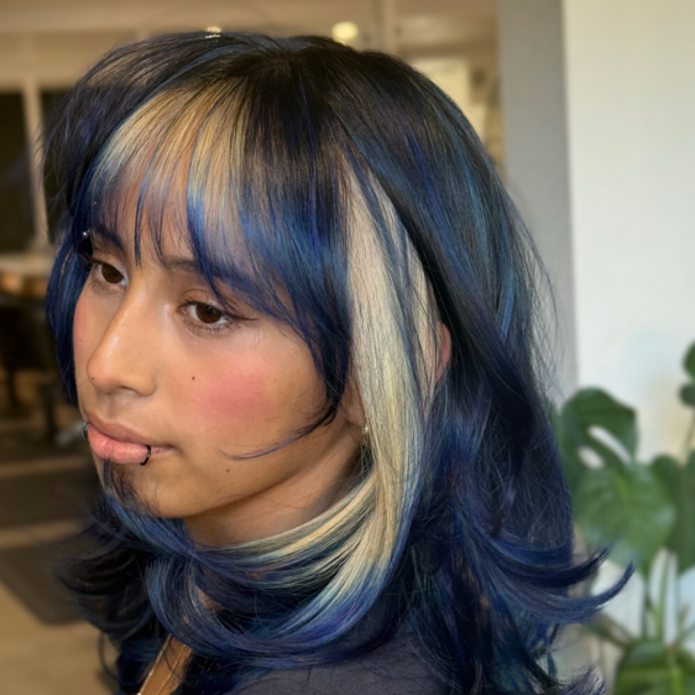 Custom Vivid Color Upkeep at melonXlilly in Sacramento, CA