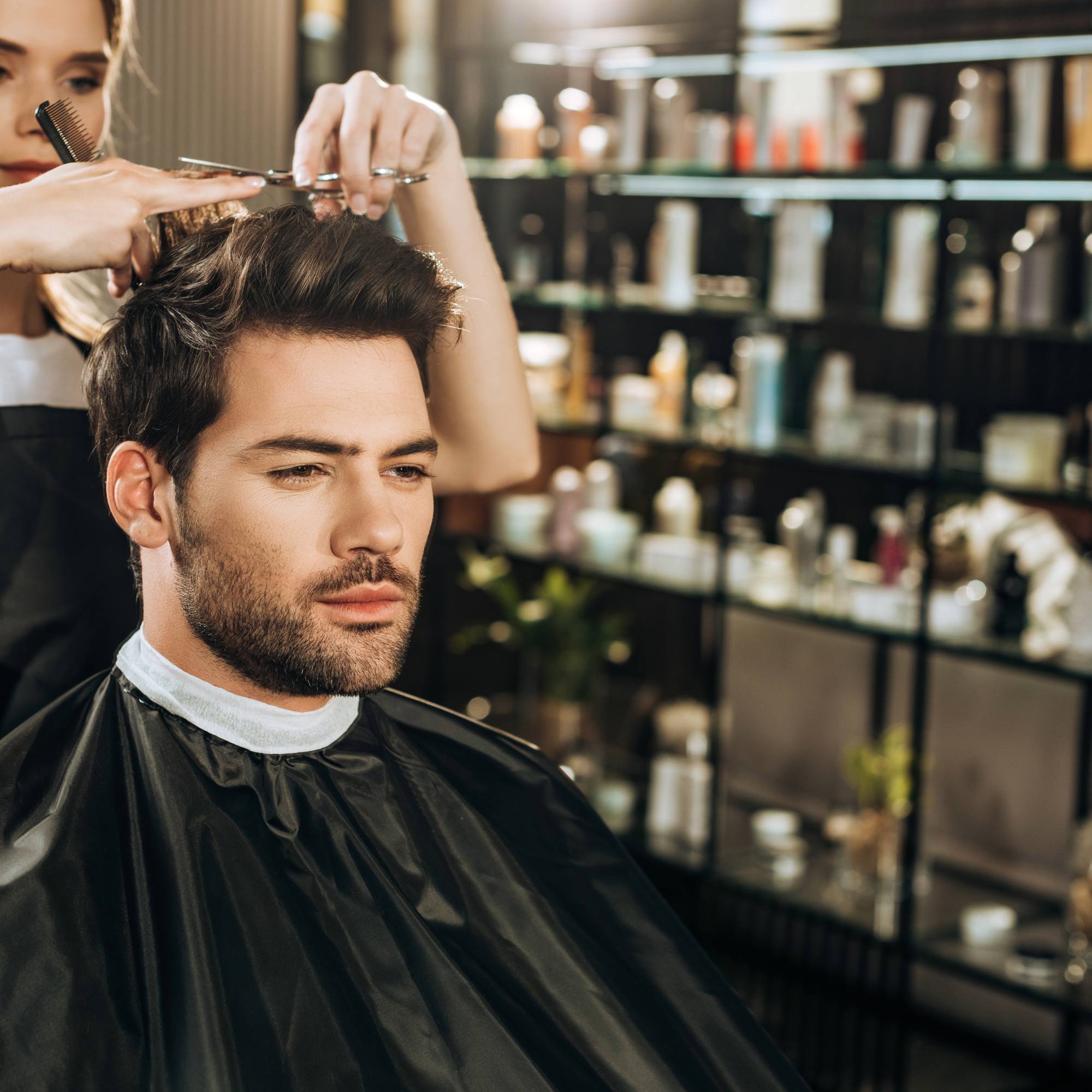 Men's haircut
