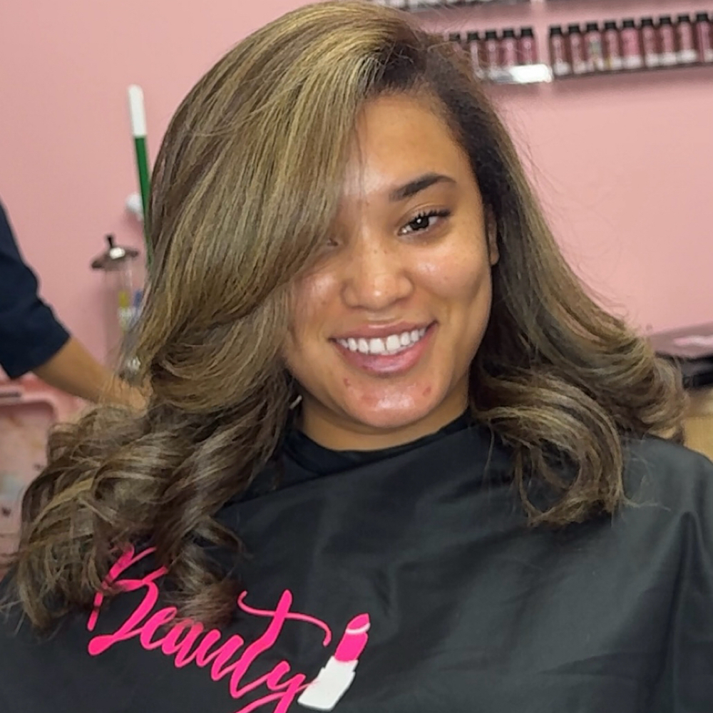 Luxe Silk Press Experience at Beauty by Camille Studio in Frisco, TX
