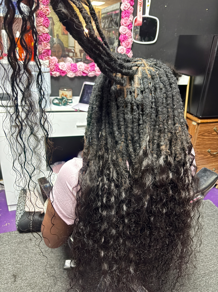Mermaid Locs at Raven  Lewis in Montgomery, AL