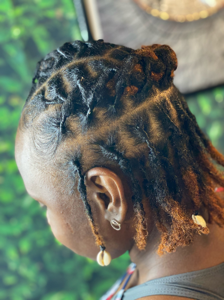 Locs Color (Tips) & Style