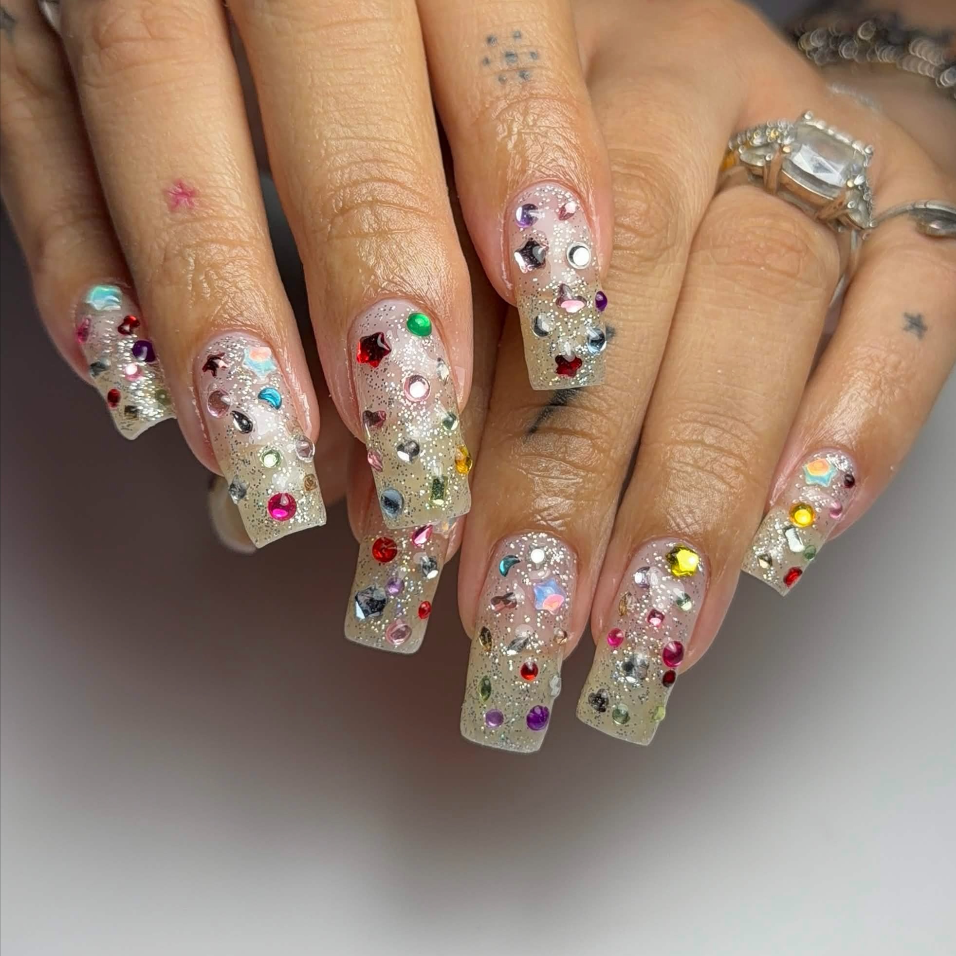 Builder Gel Manicure Long at Mariiposa Nails in Miami, FL