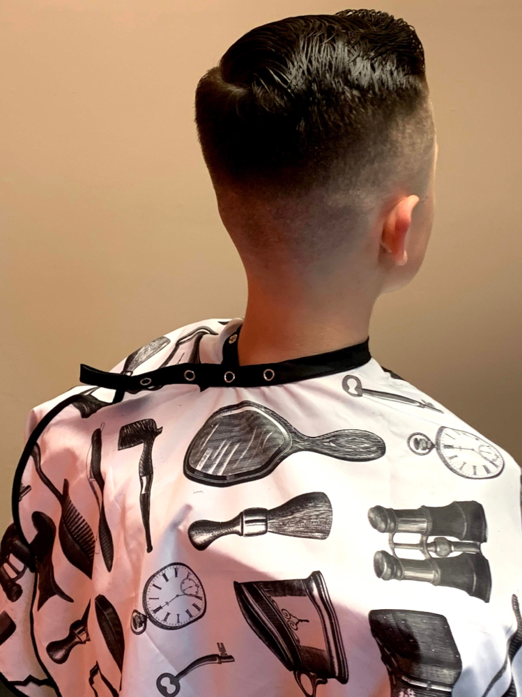 Boys (up to 12 yrs) Cut at Tammy Killen @ BronzeBabe in Chapmanville, WV