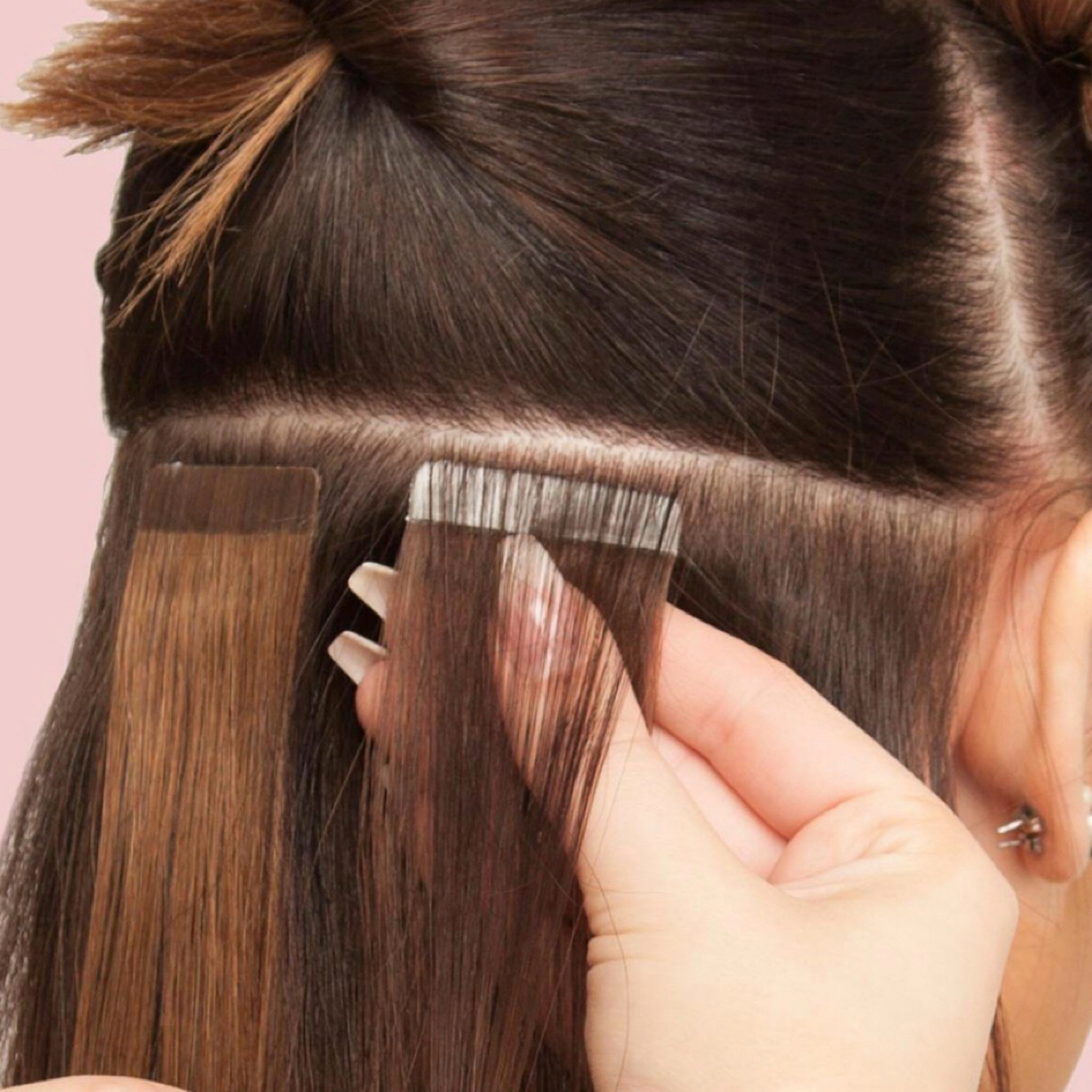Tape In Extension Reapplication at Hairbliss in Martinez, CA