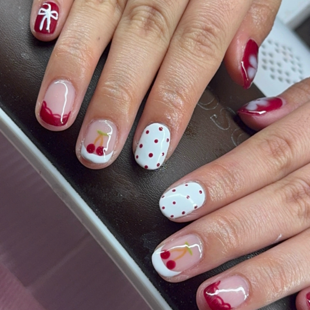 No-Chip Gel Manicure Full Design at Arcadia Lane Studio in Downers Grove, IL