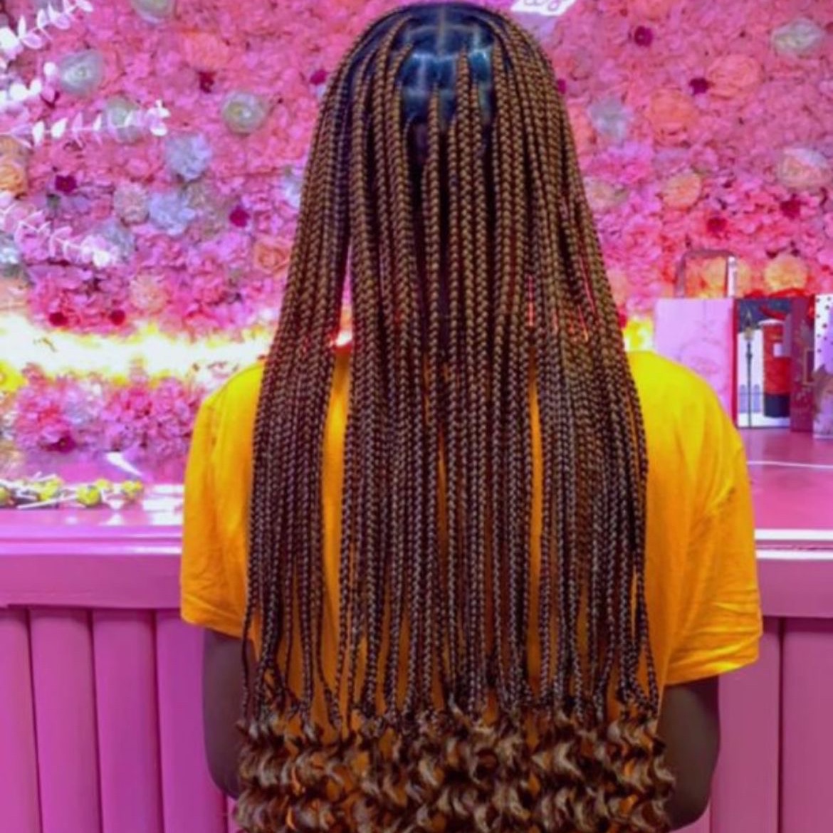 Knotless Box B Waist Lenght (SM)