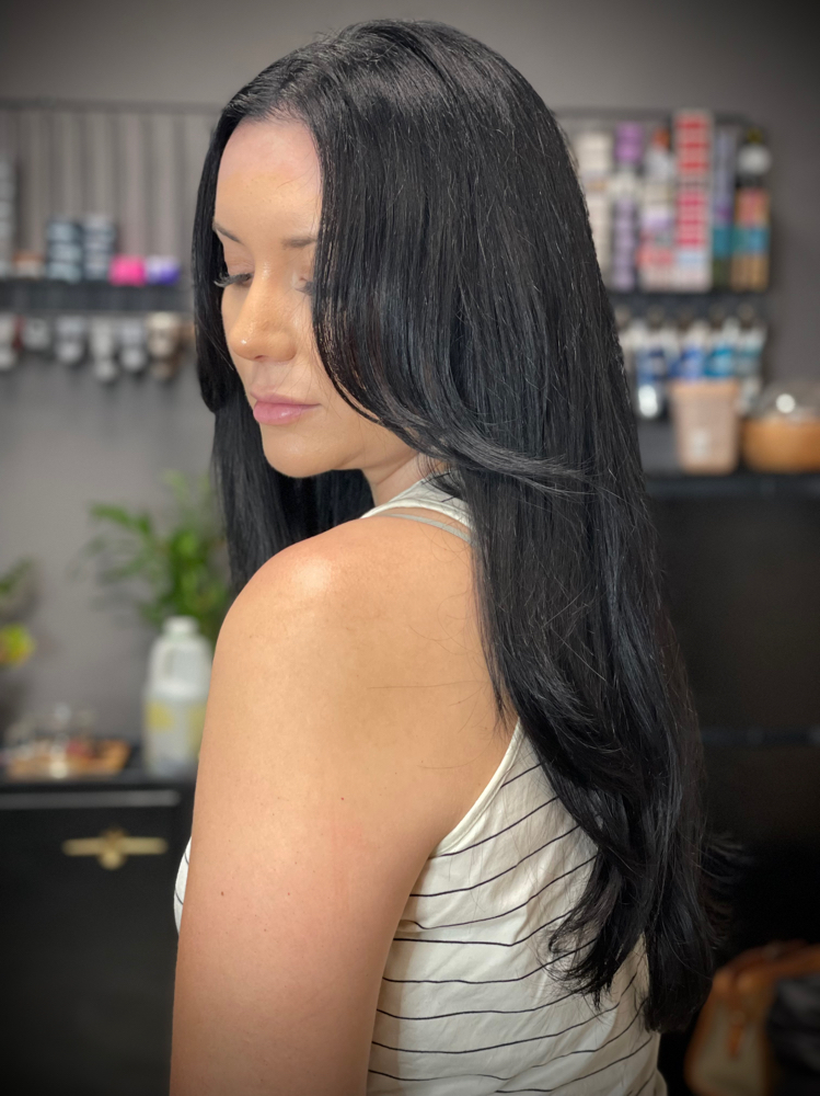 Premium Black Color Add On at The Corner Vault in Selma, TX