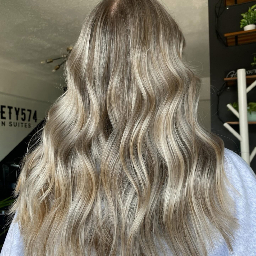 Balayage Refresh at KAM Beauty Studio in Granger, IN