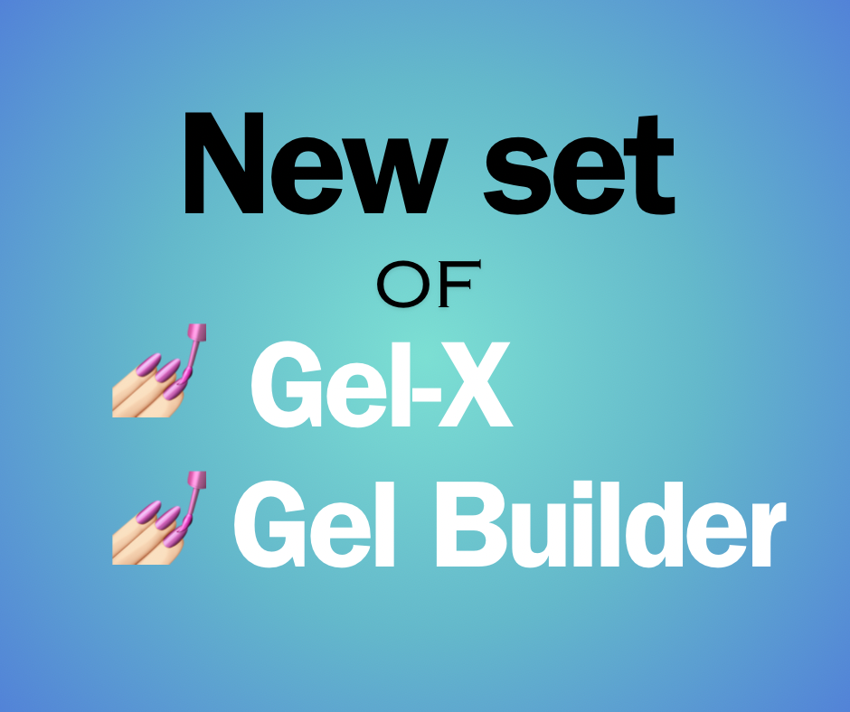 New Set Of Gel Builder Or Gel X