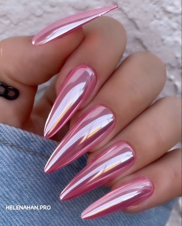 Chrome ($3 Per Nail)