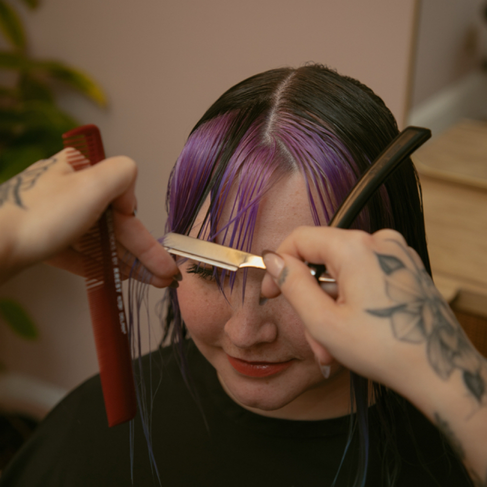 Bangs & Bits at Sweetheart Hair Studio in Charlotte, NC