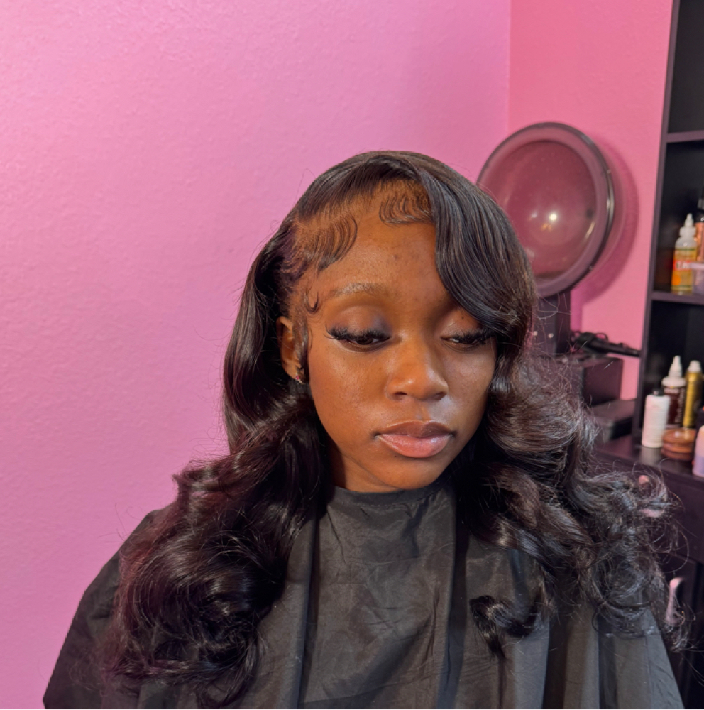Frontal Wig install at AriDoesMyHair in Lewisville Texas, TX