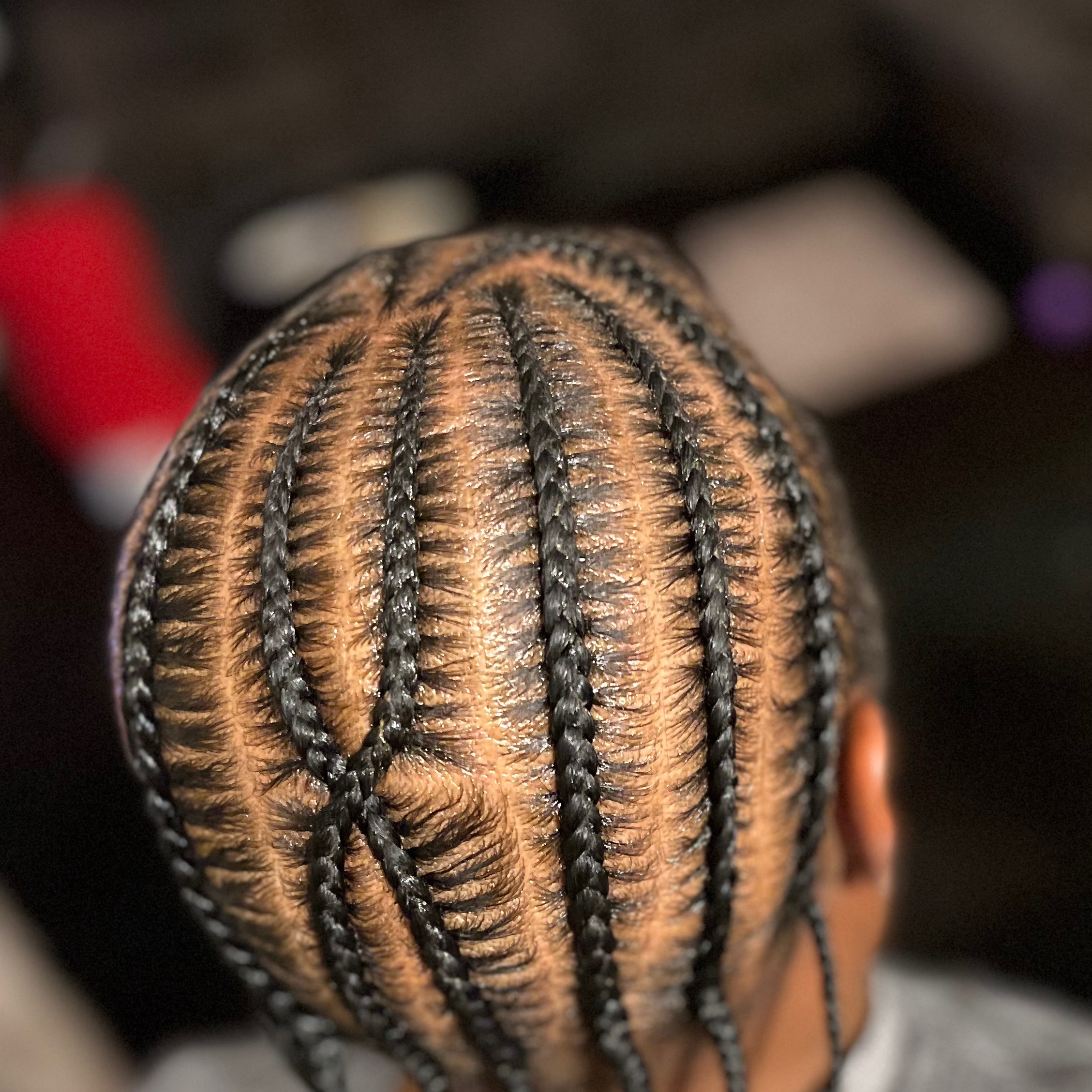Men’s braids at Taylored Image in Delmar, DE