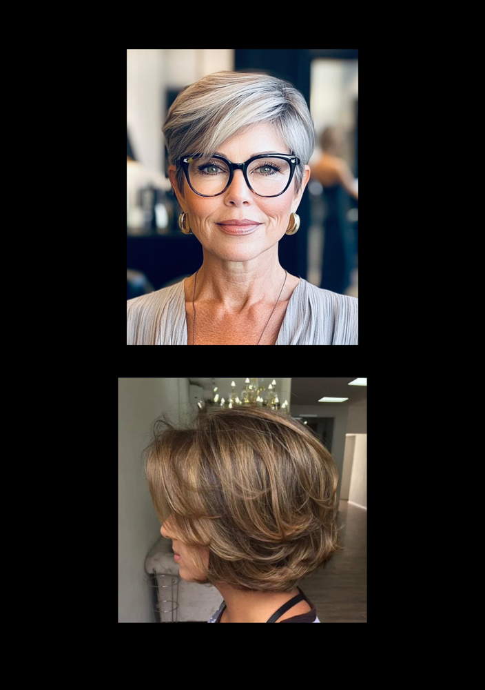 Womens Short Haircut