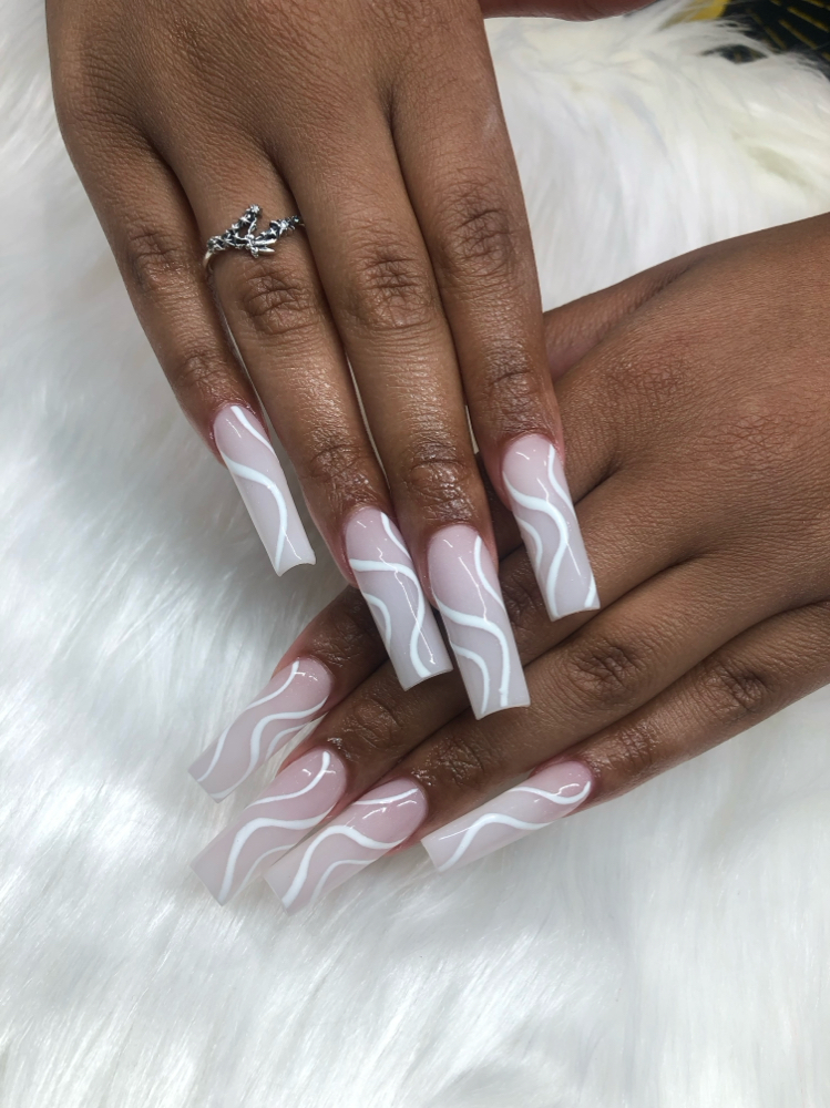 Colored acrylic fullset
