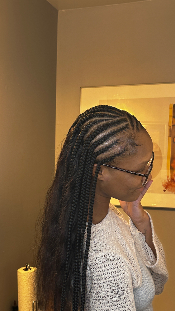 1/2 Up 1/2 Down Fulani Quickweave