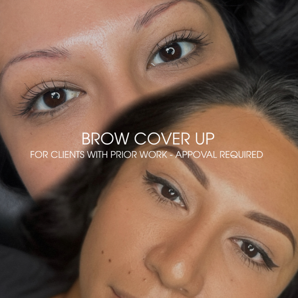 Brow Cover Up at INKD Brow Studio in Oklahoma City, OK