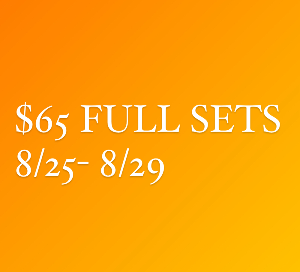$65 FULL SETS