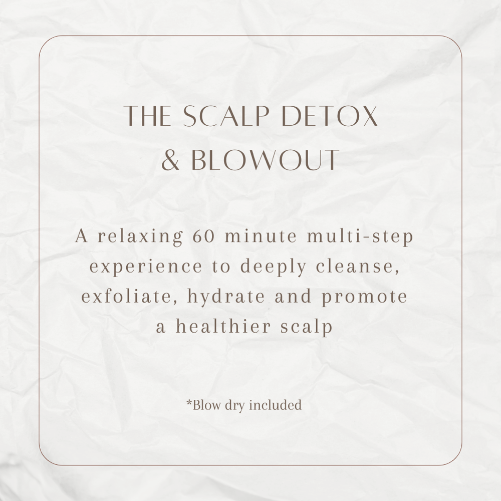 The Scalp detox & blowout