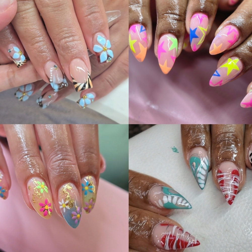 Elevated Nail Design at X Beauty Studio in Boston, MA