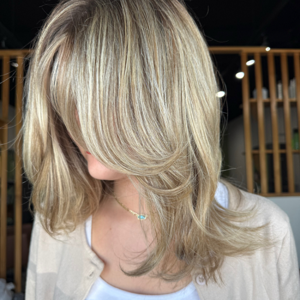 Custom Blowout at Smith & Co Hair Studio in Russellville, KY
