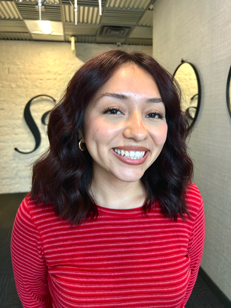single process color at Deya Does My Hair in Logan, UT
