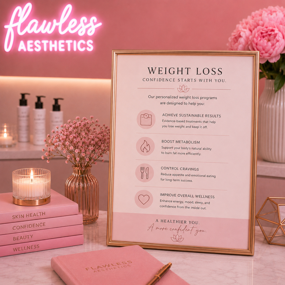 Weight Loss Initial Visit at Flawless Aesthetics by Amanda in Texarkana, TX