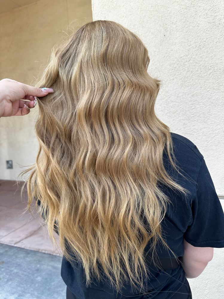 Solid Blonde Root Touch Up