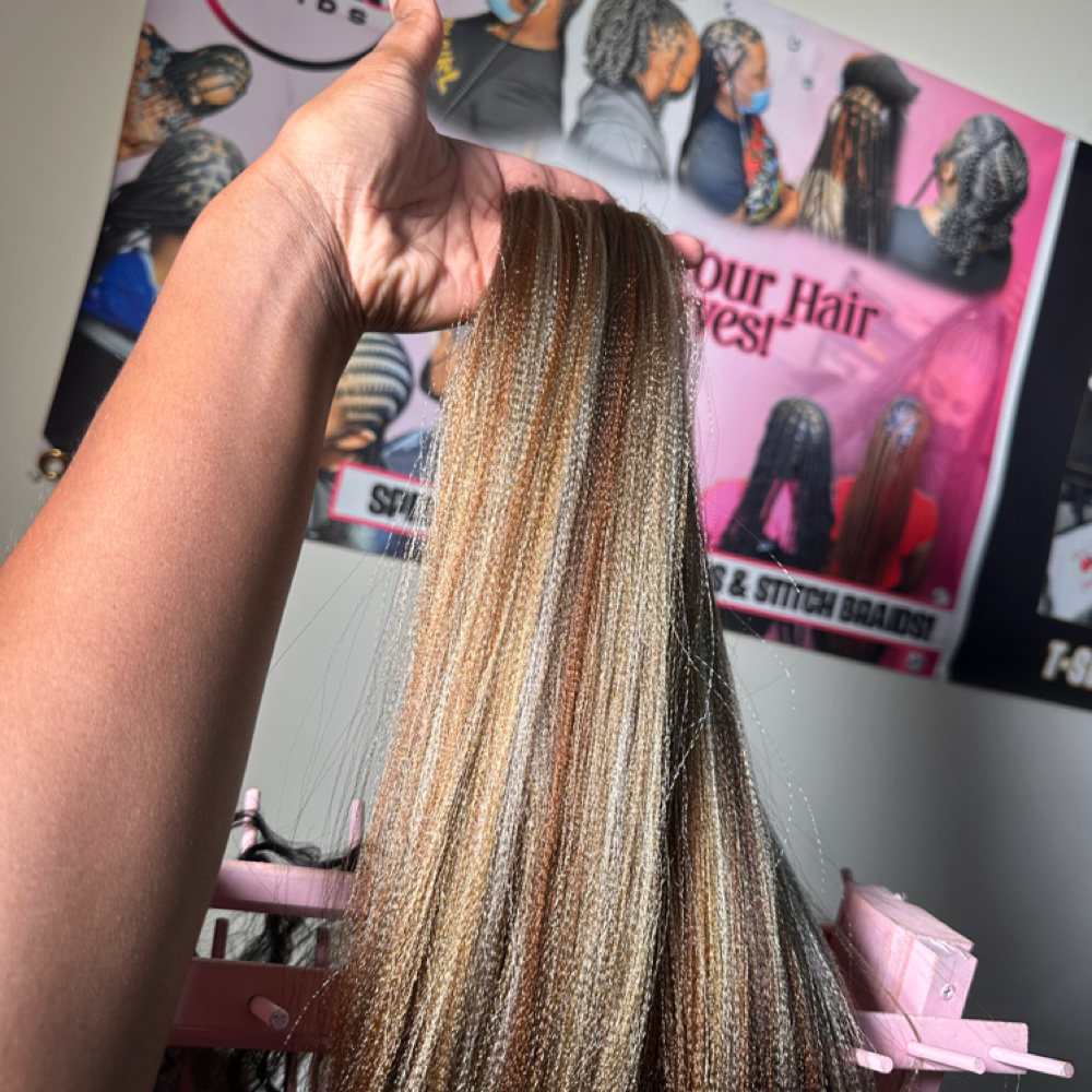 Custom Blend at Nia B Braids in Pooler, GA