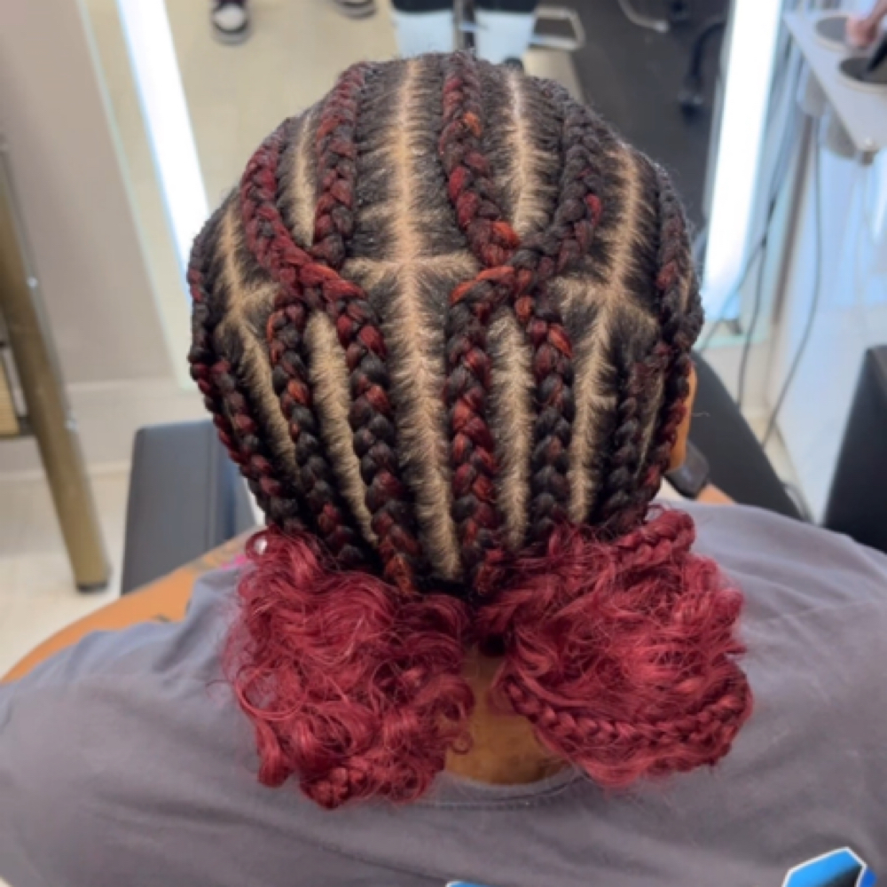 4-8 CRISS CROSS FEEDIN at Luxuryybraidsbyshar in Homewood, IL