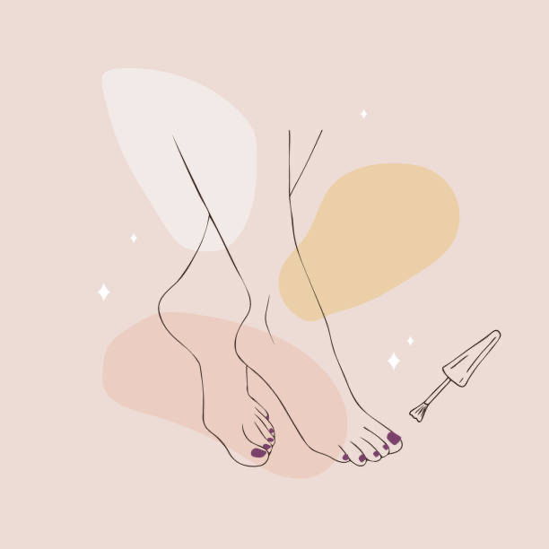 Basic Gel Pedicure