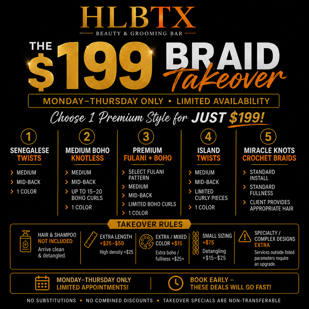 🔥 THE $199 BRAID TAKEOVER 🔥 at HouseoflocsandBraidsTX in Mansfield, TX