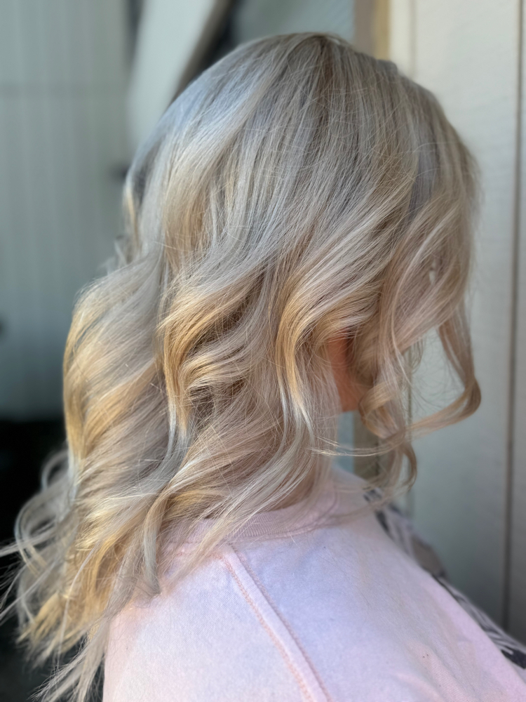 Blonde Highlights And Tone