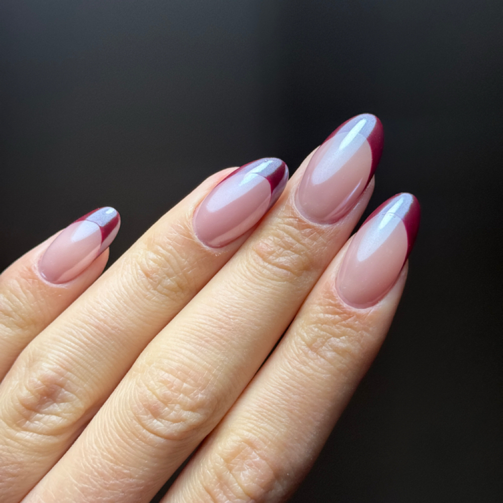 Sensitive Gel Manicure at Di Nails & Design in Duluth, GA