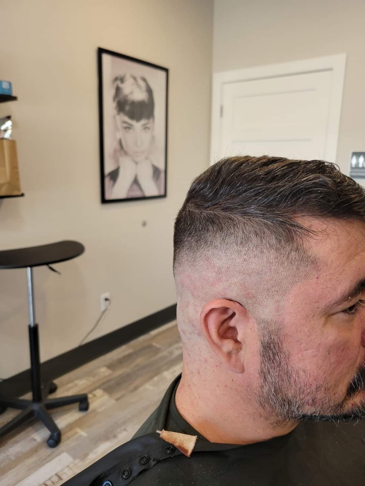 Straight razor fade