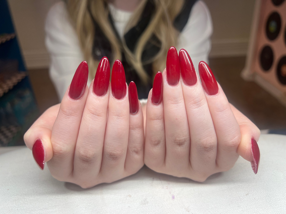 Acrylic Full Set/ Pedicure at Claws by Callena in Jackson, OH